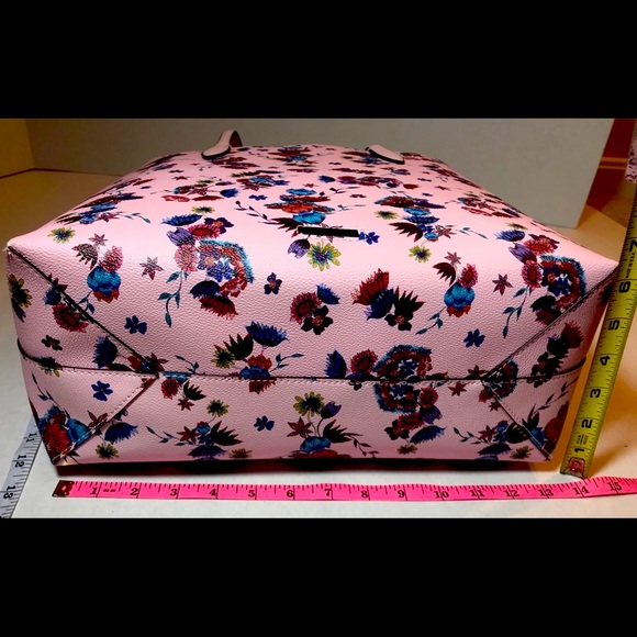 NWT Rebecca Minkoff Pink Floral Beautiful Tote Bag PRICE FIRM!Thank you - Picture 14 of 15